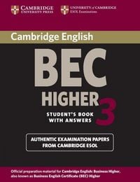 Produktbild: Cambridge BEC Higher 3
