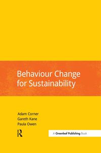 Produktbild: Behaviour Change for Sustainability