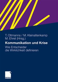 Produktbild: Kommunikation und Krise