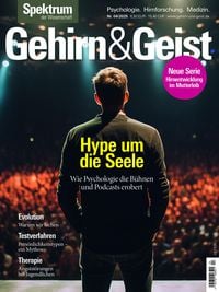 Produktbild: Gehirn&Geist 4/2025 Hype um die Seele
