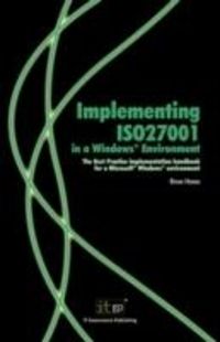 Produktbild: Implementing ISO27001 in a Windows (R) Environment