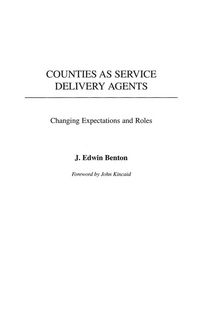 Produktbild: Counties as Service Delivery Agents