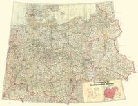 Produktbild: &Uuml;bersichtskarte des Gro&szlig;deutschen Reiches - Dezember 1942