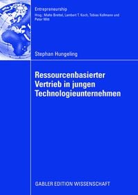 Produktbild: Ressourcenbasierter Vertrieb in jungen Technologieunternehmen