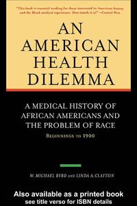 Produktbild: An American Health Dilemma
