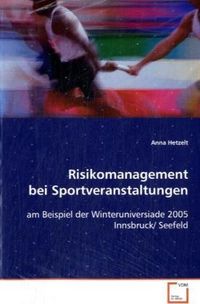Produktbild: Hetzelt, A: Risikomanagement bei Sportveranstaltungen