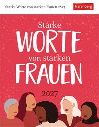 Produktbild: Starke Worte von starken Frauen Tagesabrei&szlig;kalender 2027