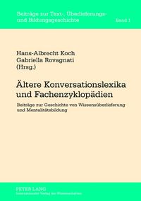 Produktbild: &Auml;ltere Konversationslexika und Fachenzyklop&auml;dien