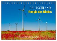 Produktbild: Deutschland, Energie des Windes: wundersch&ouml;ne Landschaften (Tischkalender 2026 DIN A5 quer), CALVENDO Monatskalender