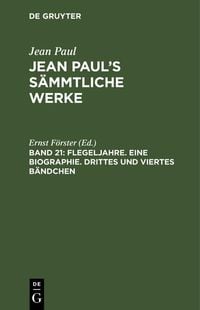 Produktbild: Flegeljahre. Eine Biographie. Drittes und viertes B&auml;ndchen