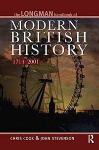 Produktbild: Longman Handbook to Modern British History 1714 - 2001