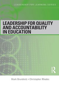 Produktbild: Leadership for Quality and Accountability in Education