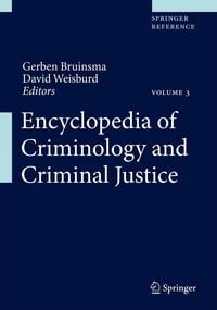 Produktbild: Encyclopedia of Criminology and Criminal Justice