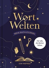 Produktbild: Wort Welten: Buchjournal XXL - Lesetagebuch & Buchjournal f&uuml;r 100 B&uuml;cher - Bucht
