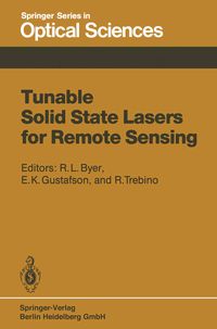 Produktbild: Tunable Solid State Lasers for Remote Sensing