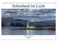 Produktbild: Schottland im Licht (Tischkalender 2026 DIN A5 quer), CALVENDO Monatskalender