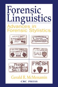 Produktbild: Forensic Linguistics