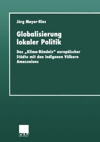 Produktbild: Globalisierung lokaler Politik
