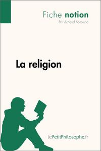 Produktbild: La religion (Fiche notion)