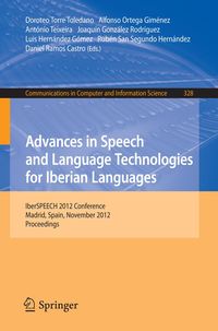 Produktbild: Advances in Speech and Language Technologies for Iberian Languages