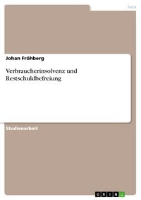 Produktbild: Verbraucherinsolvenz und Restschuldbefreiung
