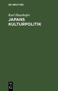 Produktbild: Japans Kulturpolitik