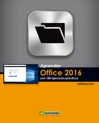 Produktbild: Aprender Office 2016 con 100 ejercicios PR&Aacute;CTICOS