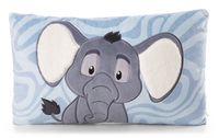 Produktbild: NICI 62752 - Wild Friends, Elefant El-Flora, Kissen, 43x25cm, Pl&uuml;sch, GREEN