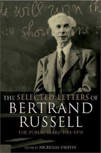 Produktbild: The Selected Letters of Bertrand Russell, Volume 2
