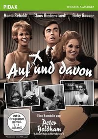 Produktbild: Auf und davon / Spritzige Kom&ouml;die mit Starbesetzung (Pidax Theater-Klassiker)