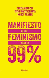 Produktbild: Manifiesto de un feminismo para el 99%