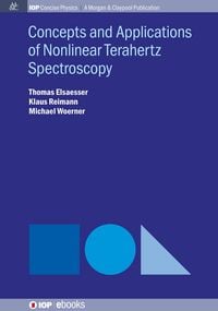 Produktbild: Concepts and Applications of Nonlinear Terahertz Spectroscopy