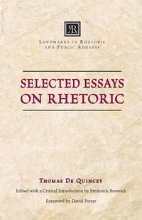 Produktbild: Quincey, T:  Selected Essays on Rhetoric