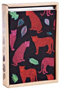 Bild vom Artikel Luxe Leopards, Grußkarten Box mit Folienakzenten vom Autor 