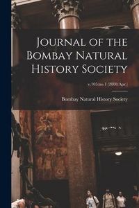 Produktbild: Journal of the Bombay Natural History Society; v.105: no.1 (2008: Apr.)