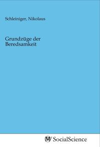 Produktbild: Grundz&uuml;ge der Beredsamkeit