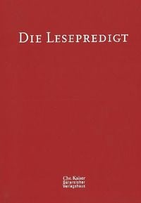 Produktbild: Die Lesepredigt. Eine Handreichung. Loseblattausgabe. (Ed. Chr. Kaiser) / Die Lesepredigt Ringordner
