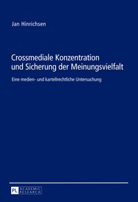 Produktbild: Crossmediale Konzentration und Sicherung der Meinungsvielfalt