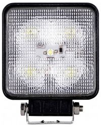 Produktbild: KAMAR Arbeitsscheinwerfer 10 V/DC, 12 V/DC, 24 V/DC, 30 V/DC LED Quadrat 10-30V L2204 L2204 (B x H x T) 130 x 150 x 30 mm 500 lm