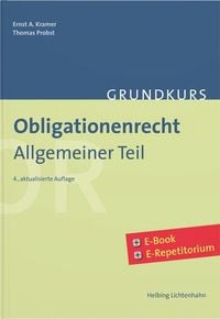 Produktbild: Grundkurs Obligationenrecht Allgemeiner Teil
