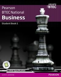 Produktbild: BTEC Nationals Business Student Book 1 + Activebook