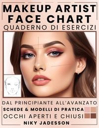 Produktbild: Makeup Artist Face Chart Quaderno di esercizi
