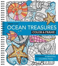 Produktbild: Color & Frame - Ocean Treasures (Adult Coloring Book)