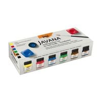 Produktbild: KREUL Javana Stoffmalfarben f&uuml;r helle Stoffe, Set Grundfarben 6 x 20 ml