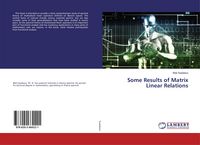 Produktbild: Some Results of Matrix Linear Relations