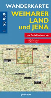 Produktbild: Wanderkarte Weimarer Land und Jena