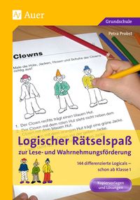 Bild vom Artikel Logischer Rätselspaß zur Lese- und Wahrnehmungsförderung vom Autor Petra Probst