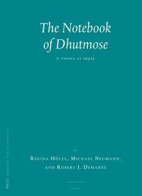 Produktbild: The Notebook of Dhutmose