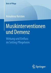 Produktbild: Musikinterventionen und Demenz