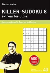 Produktbild: KILLER-SUDOKU 8 &ndash; extrem bis ultra